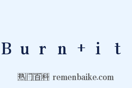 Burn+it是什么意思的图片